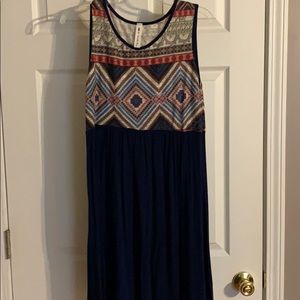 Boutique tank top dress super lightweight flowy